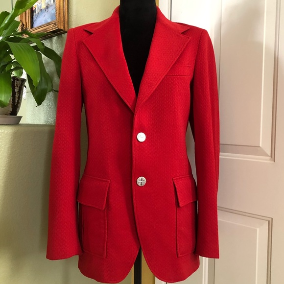 Vintage Jackets & Blazers - Classic Red Blazer